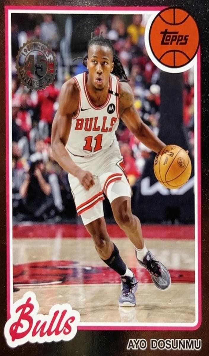Ayo Dosunmu 2025 topps Topps