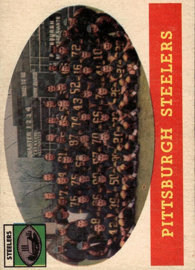 Pittsburgh Steelers 1958 topps Topps