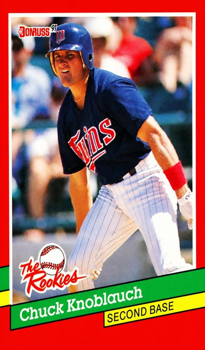 Chuck Knoblauch 1991 panini