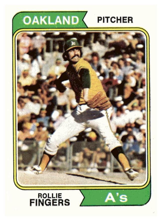 Rollie Fingers 1974 topps