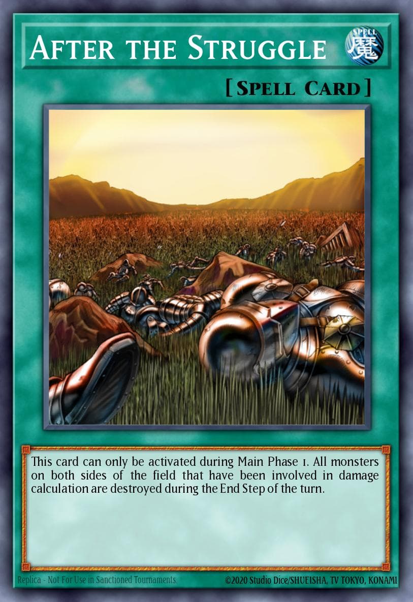 After the Struggle 2001 Yu-Gi-Oh! Japanese Mythological Age