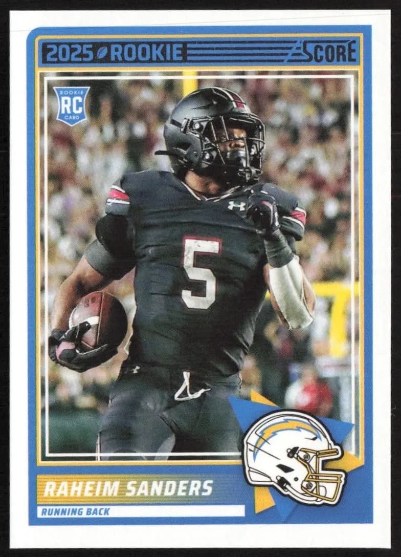 Raheim Sanders 2025 panini Score-A-Treat
