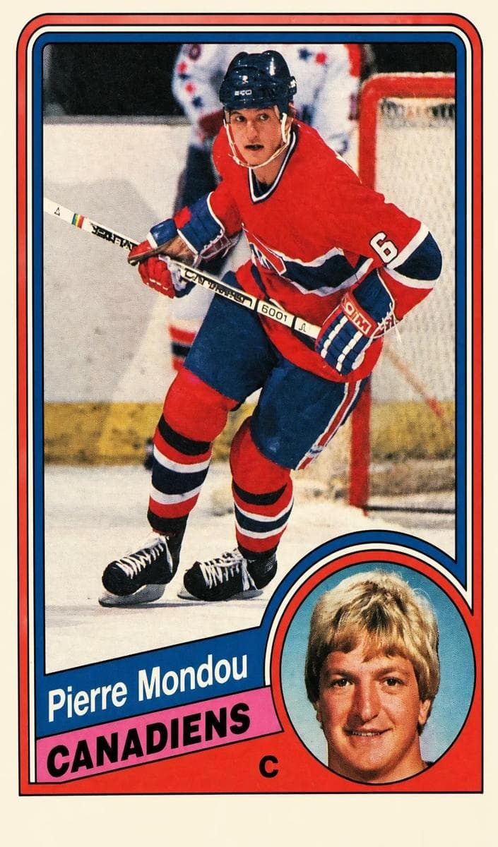 Pierre Mondou trading card
