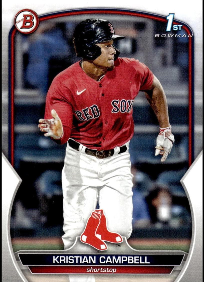 Kristian Campbell 2023 bowman Bowman Draft