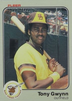 Tony Gwynn 1983 fleer