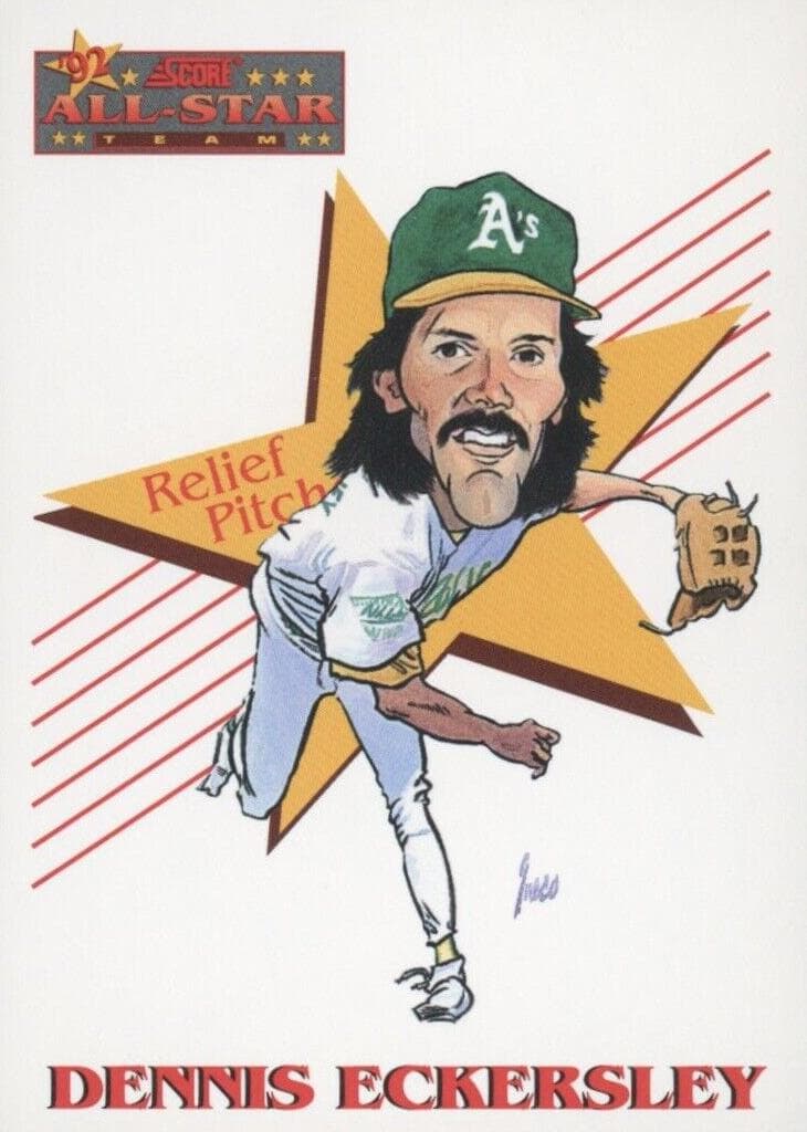 Dennis Eckersley 1993 panini Score