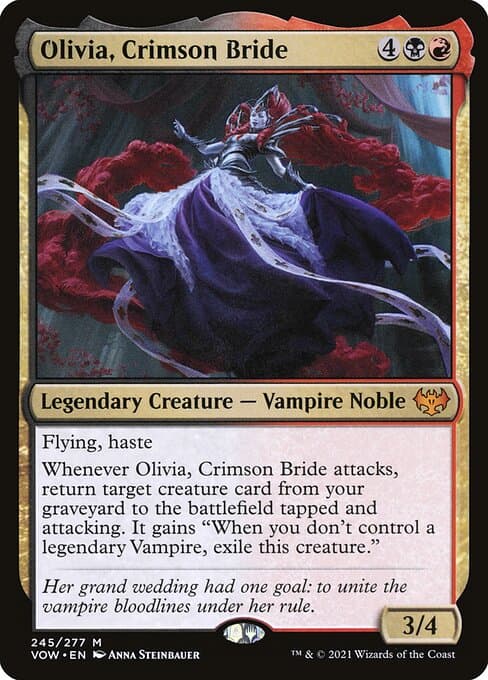 Olivia, Crimson Bride 2022 Magic: The Gathering Innistrad: Double Feature