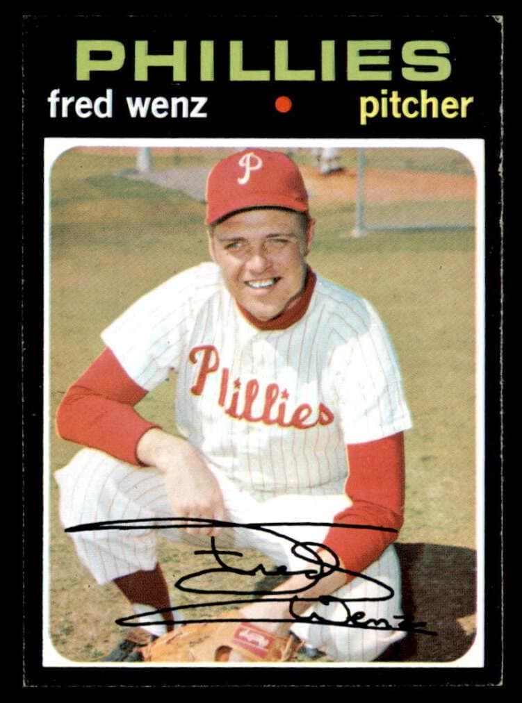 Fred Wenz 1971 topps Topps