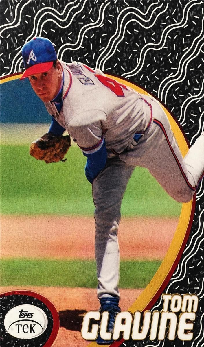 Tom Glavine 1998 topps Topps Tek
