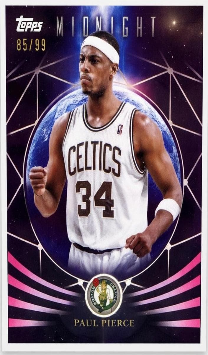 Paul Pierce 2025 topps Topps Midnight