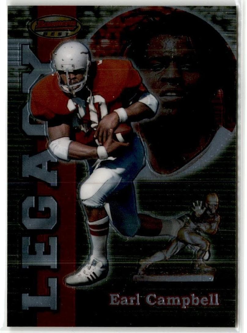Earl Campbell 1999 bowman Bowman's Best