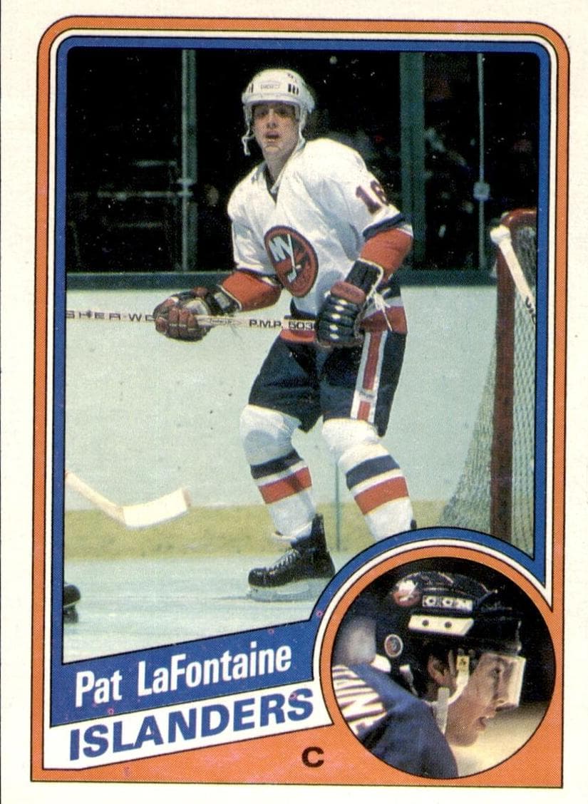 Pat LaFontaine 1984 topps Topps