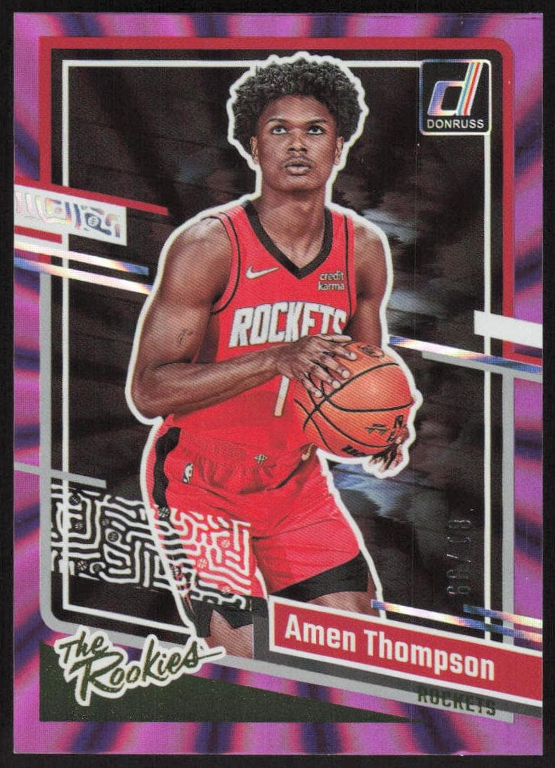 Amen Thompson 2023 panini Donruss