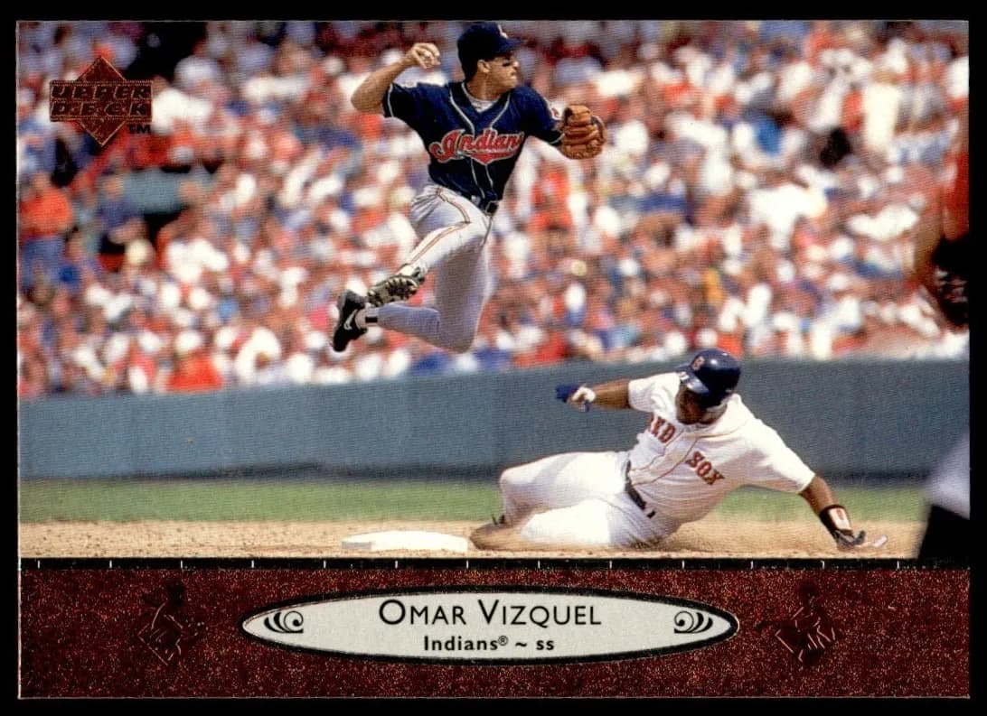 Omar Vizquel 1996 upper-deck Upper Deck