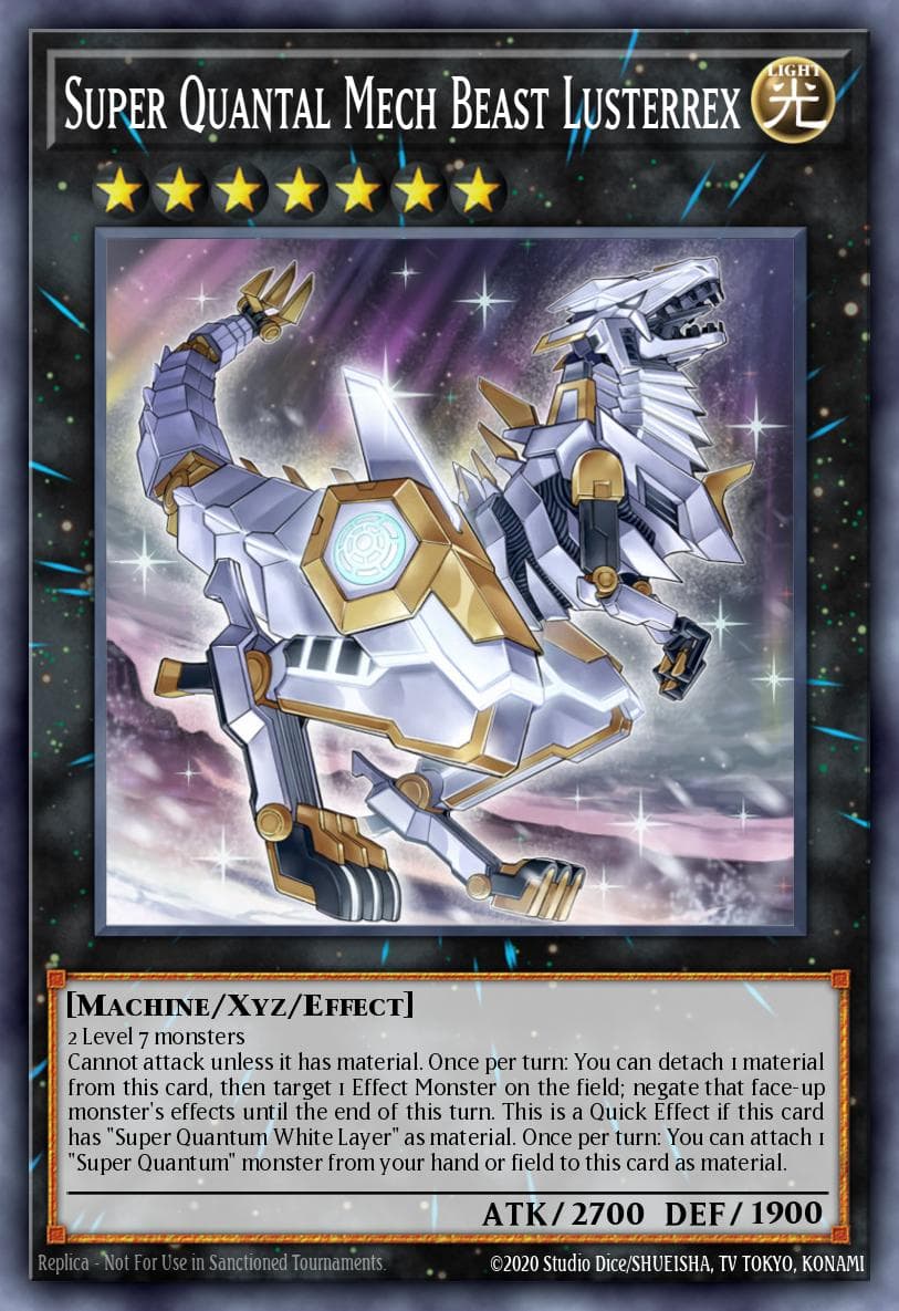 Super Quantal Mech Beast Lusterrex #DANE-EN037