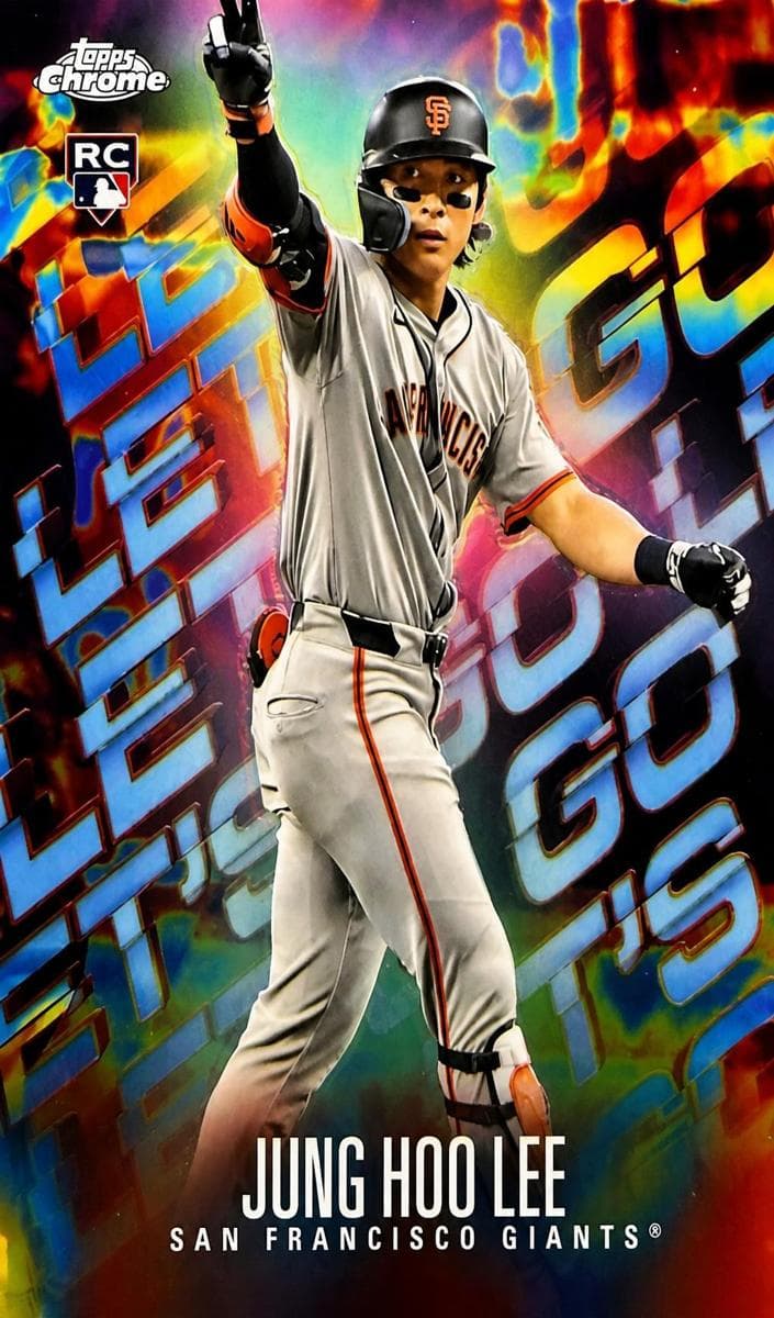 Jung Hoo Lee 2024 topps Topps Chrome Update