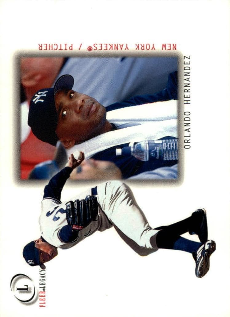 Orlando Hernandez 2001 fleer Fleer Legacy