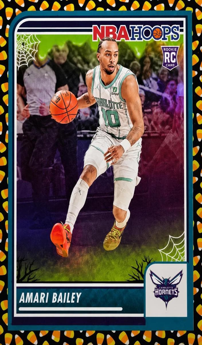 Amari Bailey 2023 panini Hoops Haunted Hoops