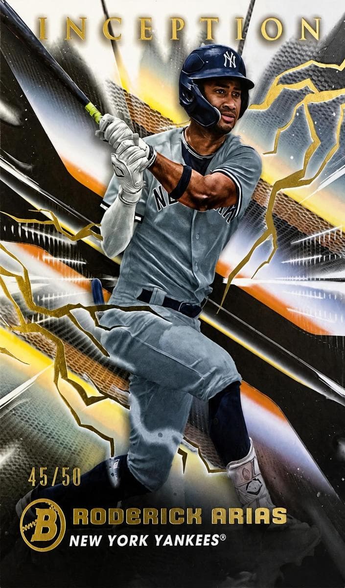 Roderick Arias 2023 bowman Bowman Inception
