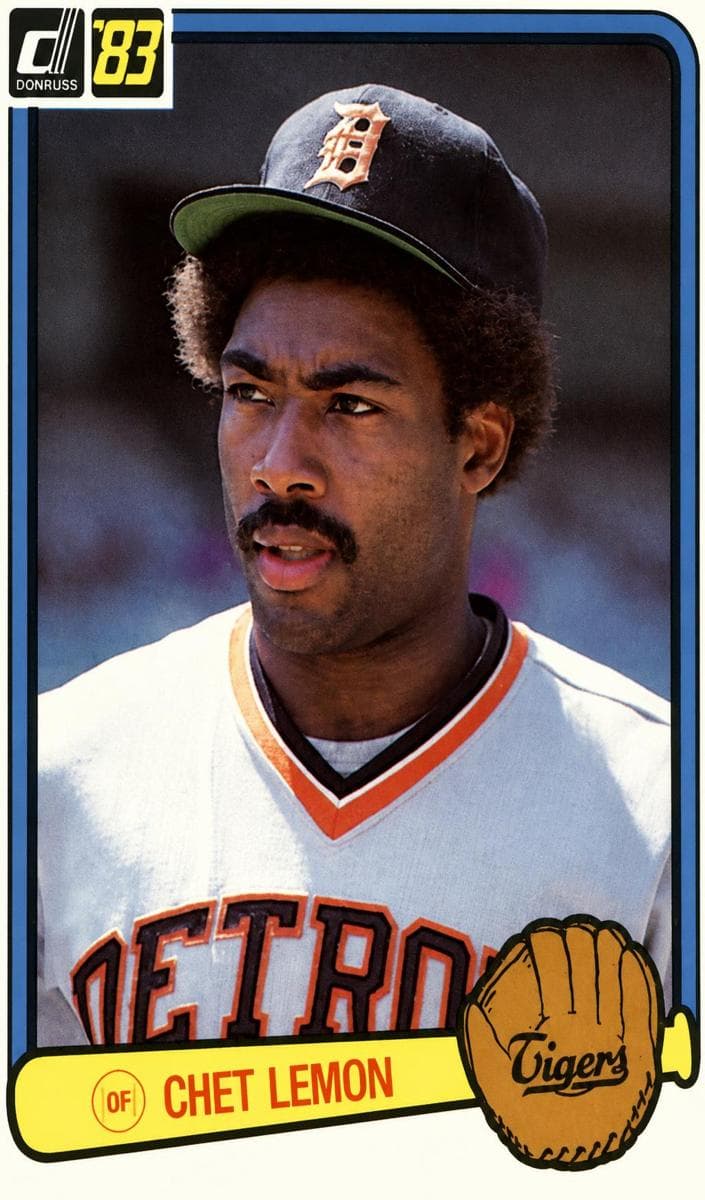 Chet Lemon 1983 panini