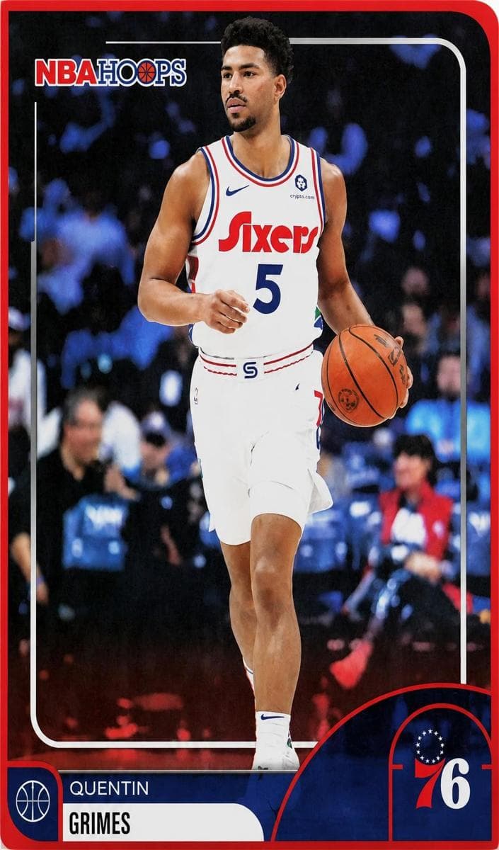 Quentin Grimes 2025 panini NBA Hoops