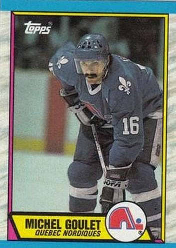 Michel Goulet 1989 topps O-Pee-Chee