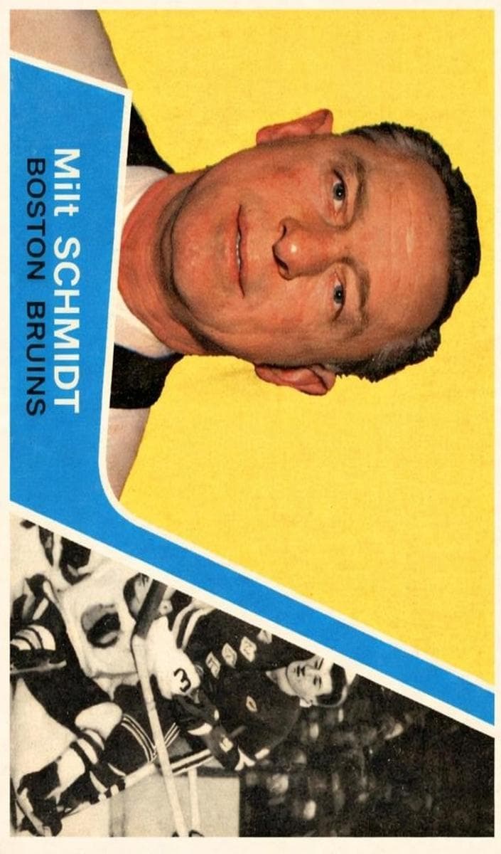 Milt Schmidt 1963 topps