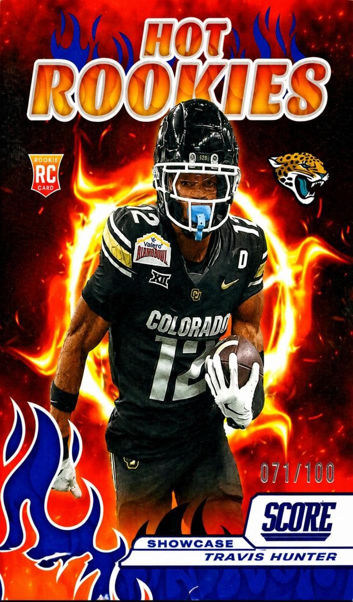 Travis Hunter 2025 panini Score