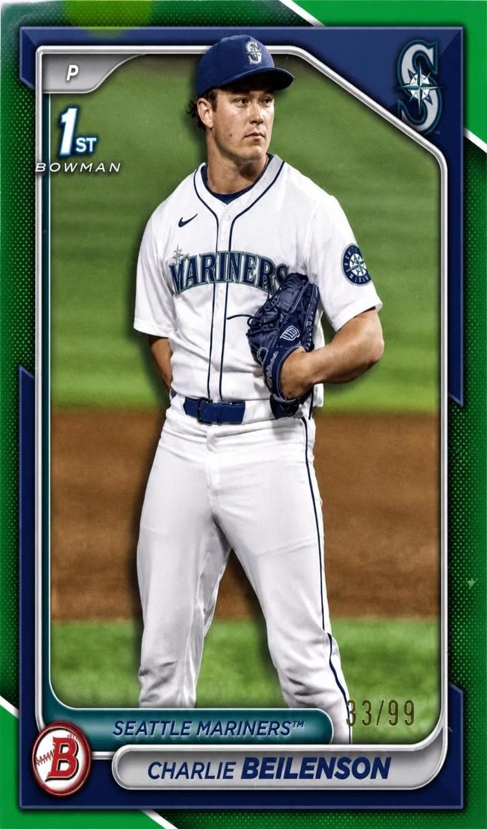 Charlie Beilenson 2024 bowman Bowman Draft