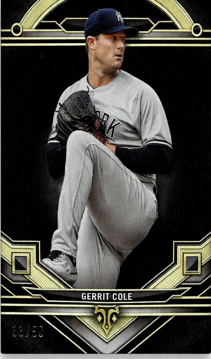 Gerrit Cole 2024 topps Topps Triple Threads