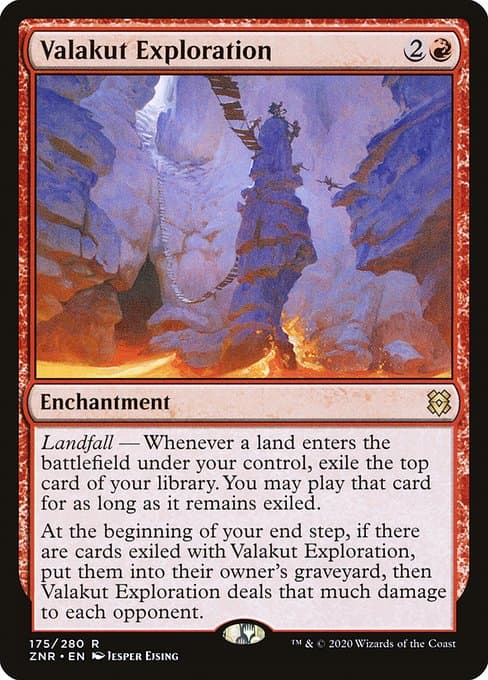 Valakut Exploration 2020 Magic: The Gathering Zendikar Rising Showcase
