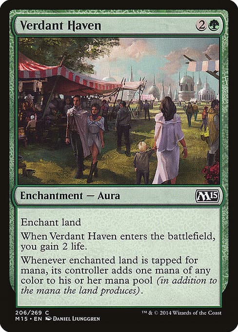 Verdant Haven 2014 Magic: The Gathering M15