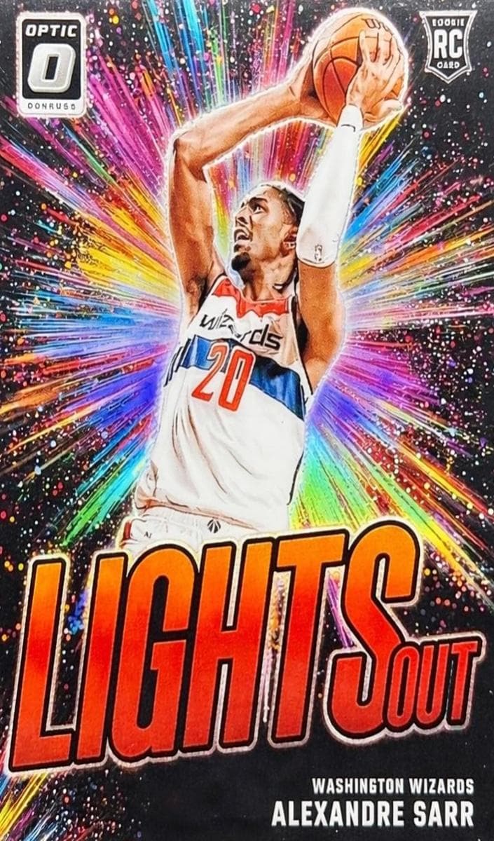 Alexandre Sarr 2024 panini Donruss Optic