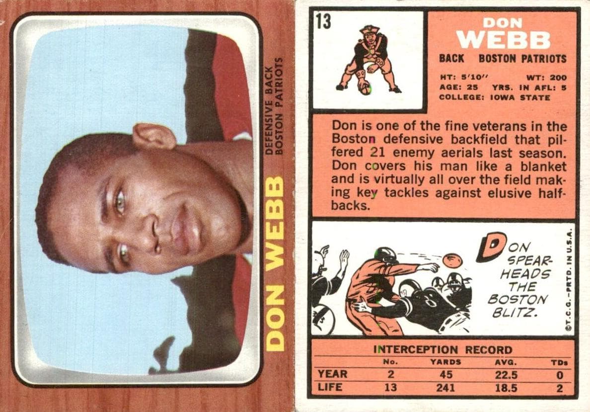Don Webb #13