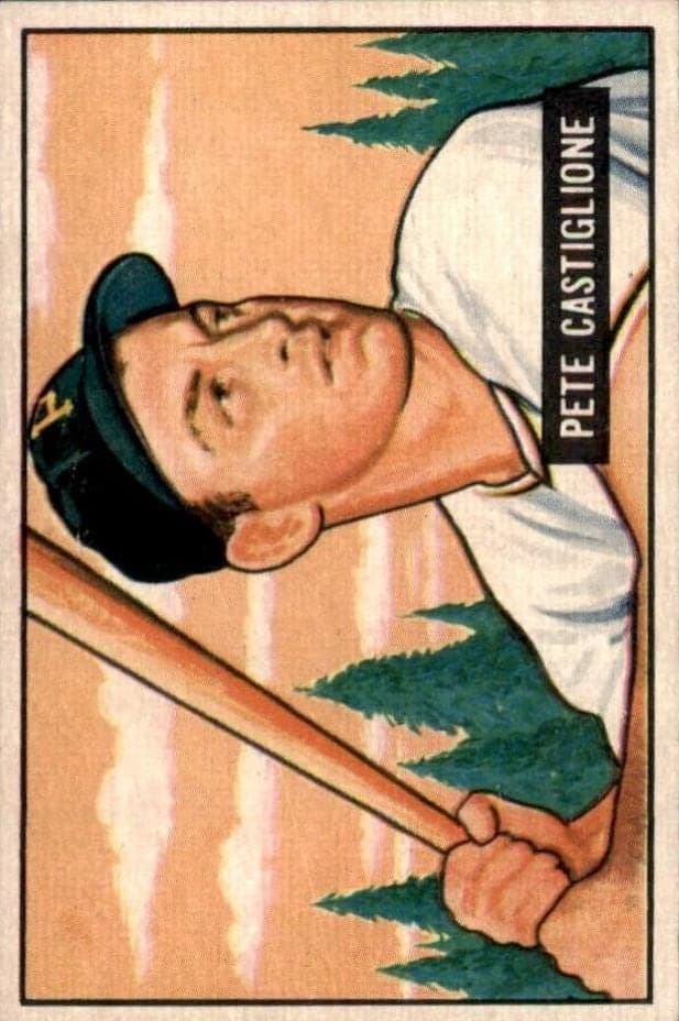 Pete Castiglione 1951 bowman Bowman