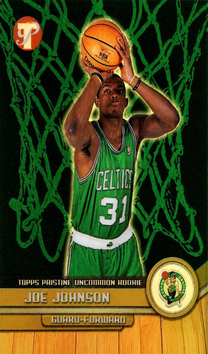 Joe Johnson 2001 topps