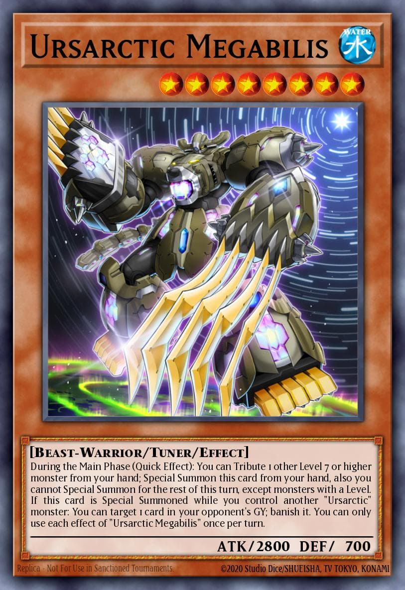 Ursarctic Megabilis 2021 Yu-Gi-Oh! Ancient Guardians