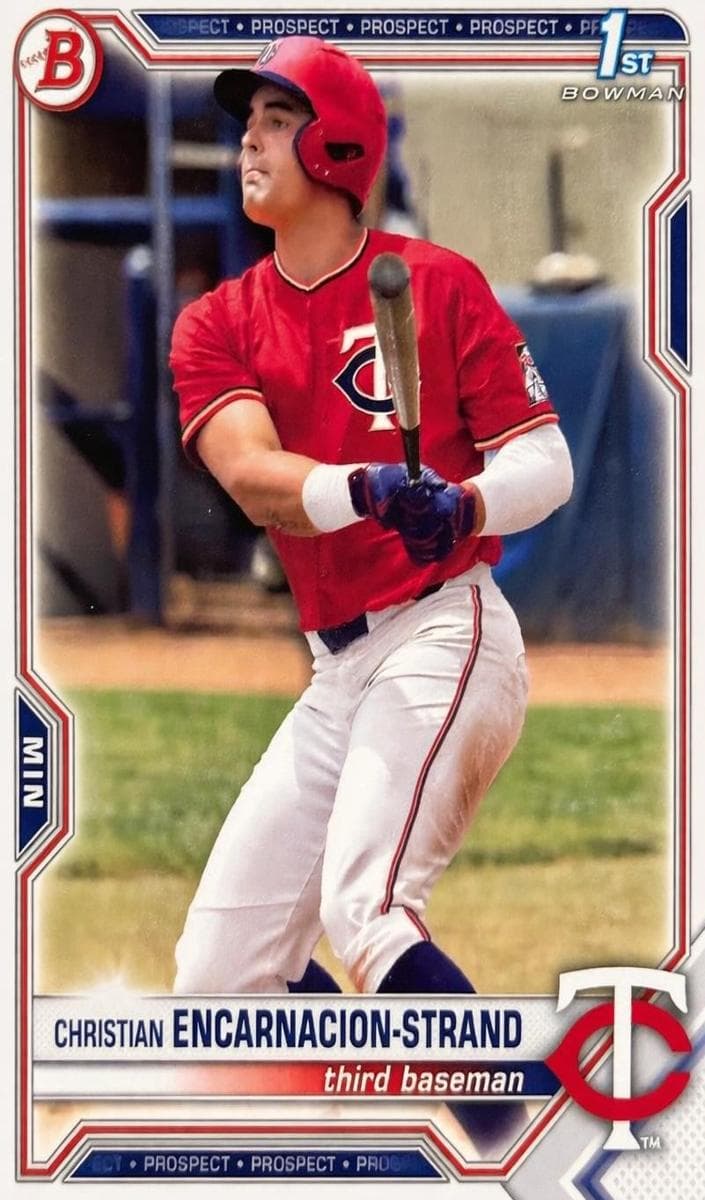 Christian Encarnacion-Strand 2021 bowman Bowman Draft