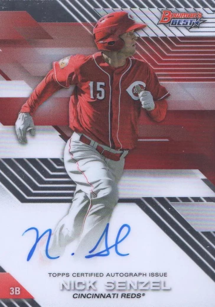 Nick Senzel 2017 bowman Bowman's Best