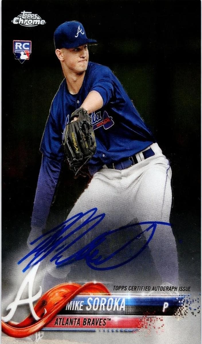 Mike Soroka 2018 topps Topps Chrome