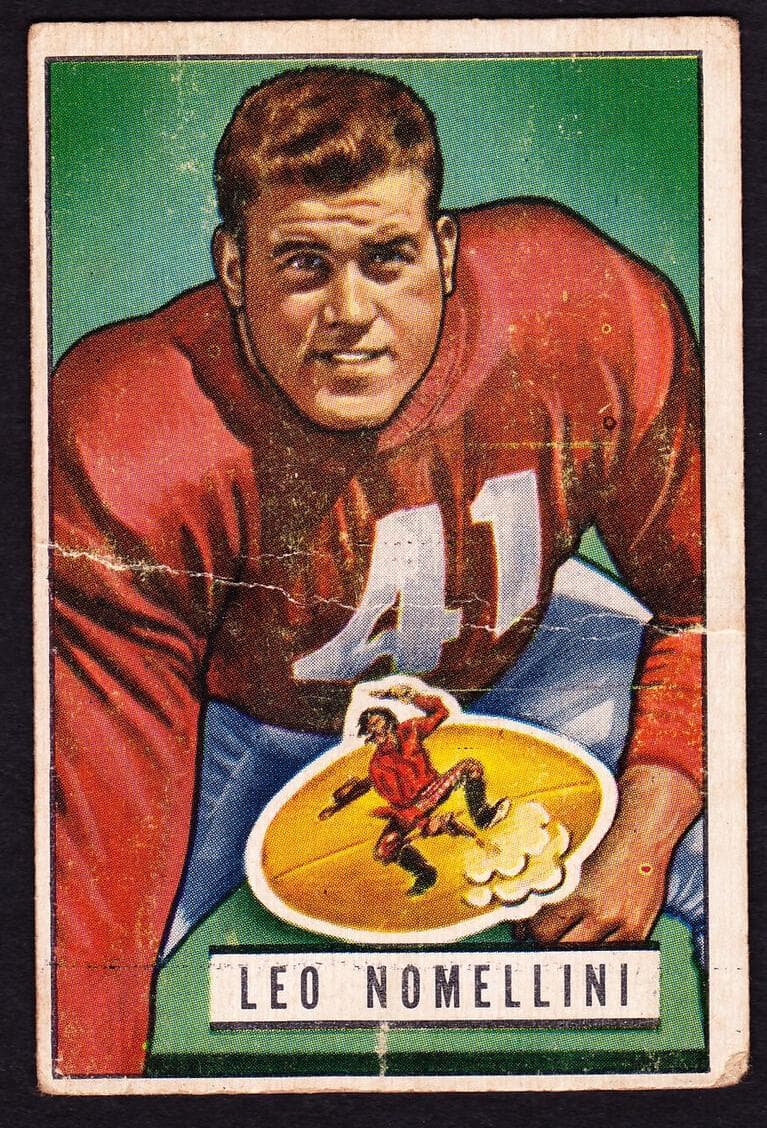 Leo Nomellini 1951 bowman Bowman