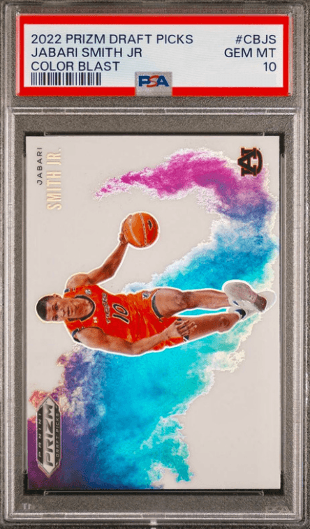 Jabari Smith Jr 2022 panini Panini Prizm Draft Picks