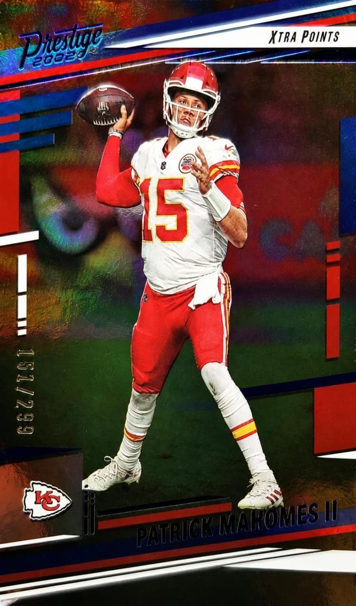 Patrick Mahomes II 2022 panini Panini Prestige