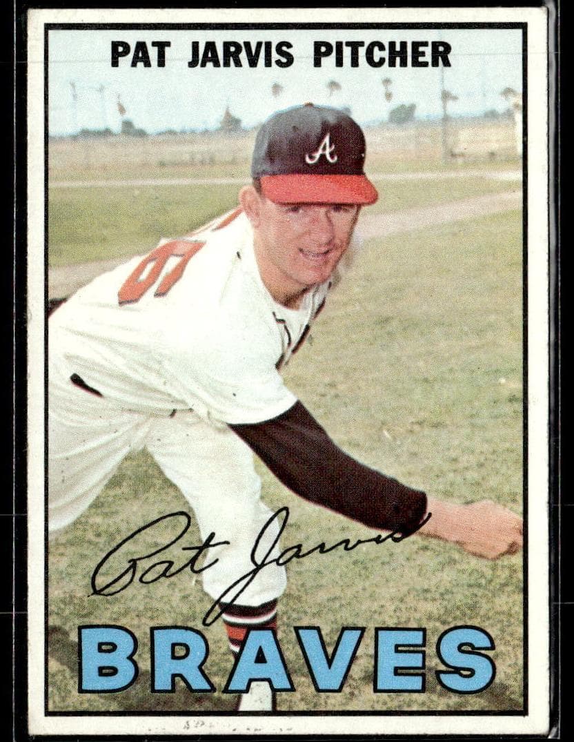 Pat Jarvis 1967 topps Topps
