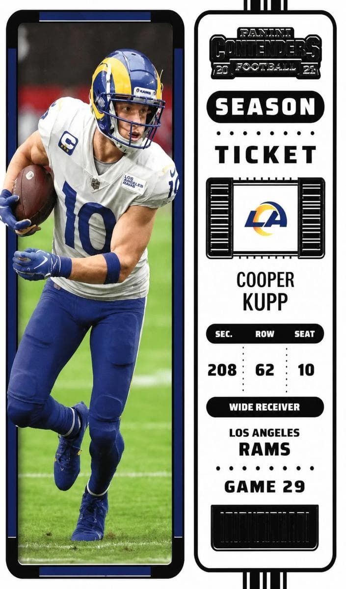 Cooper Kupp 2022 panini Panini Contenders Optic
