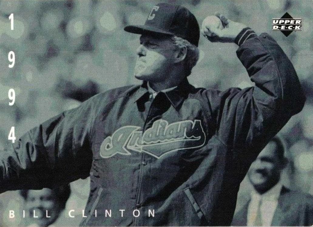 Bill Clinton 1994 upper-deck The American Epic