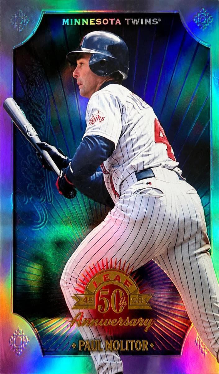 Paul Molitor 1998 panini