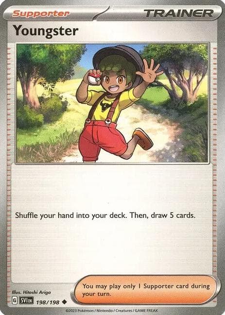 Youngster trading card