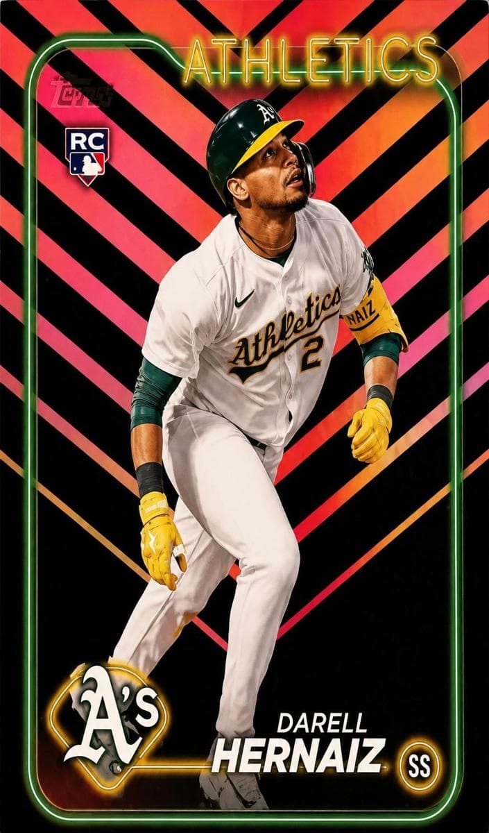 Darell Hernaiz trading card