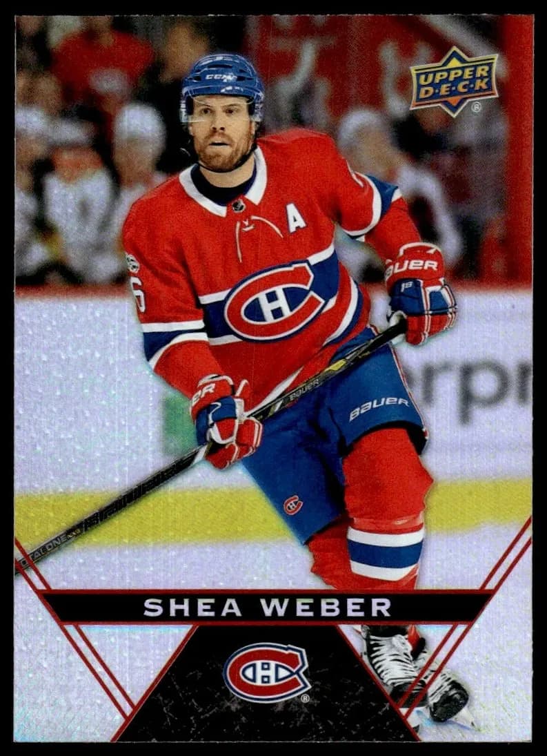 Shea Weber 2018 upper-deck Tim Hortons